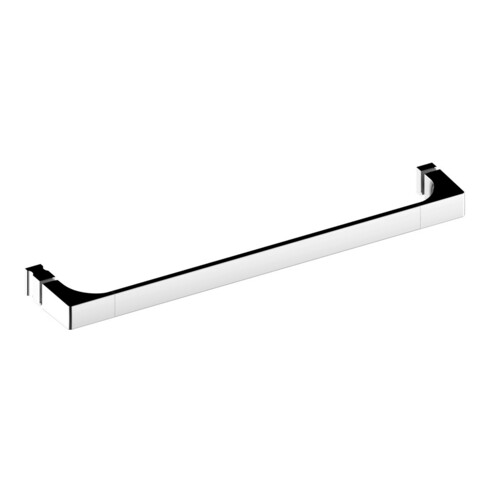 Keuco Poignée de porte de douche Edition 11 500mm, avec plaque arrière + poignée, chromé