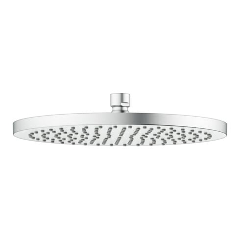 Keuco Pomme de douche 250 mm, ronde, plastique, alu./finition