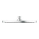 Keuco Pomme de douche 250 mm, ronde, plastique, alu./finition-5