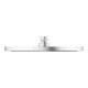 Keuco Pomme de douche 250 mm, ronde, plastique, alu./finition