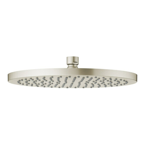 Keuco Pomme de douche 250 mm, ronde, plastique, nickel brossé