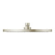 Keuco Pomme de douche 250 mm, ronde, plastique, nickel brossé-5