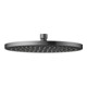 Keuco Pomme de douche 250 mm, ronde, plastique, noir-chrome-1