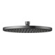 Keuco Pomme de douche 250 mm, ronde, plastique, noir-chrome-2