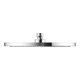 Keuco Pomme de douche tête 250 mm, ronde, en plastique, chromée-5
