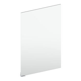 Keuco Porte miroir RM 2.0 Vis de rechange panneau 90101 droite, avec poignée + logo 523,5x656mm