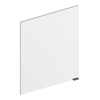 Keuco Porte miroir RM 2.0 Vis de rechange panneau 90101 gauche, c/poignée 523,5x656mm