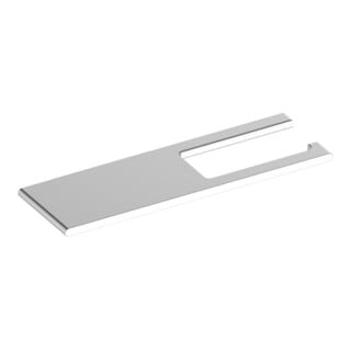 Keuco Porte-papier Edition 400 alu si-élox, avec tablette, forme ouverte