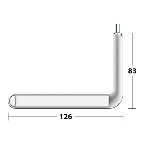 Keuco Porte-papier toilette AXESS chromé/blanc