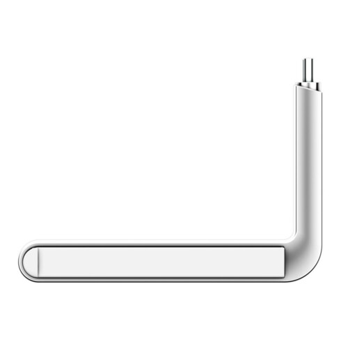 Keuco Porte-papier toilette AXESS chromé/blanc