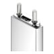 Keuco Porte-papier toilette AXESS chromé/noir-1