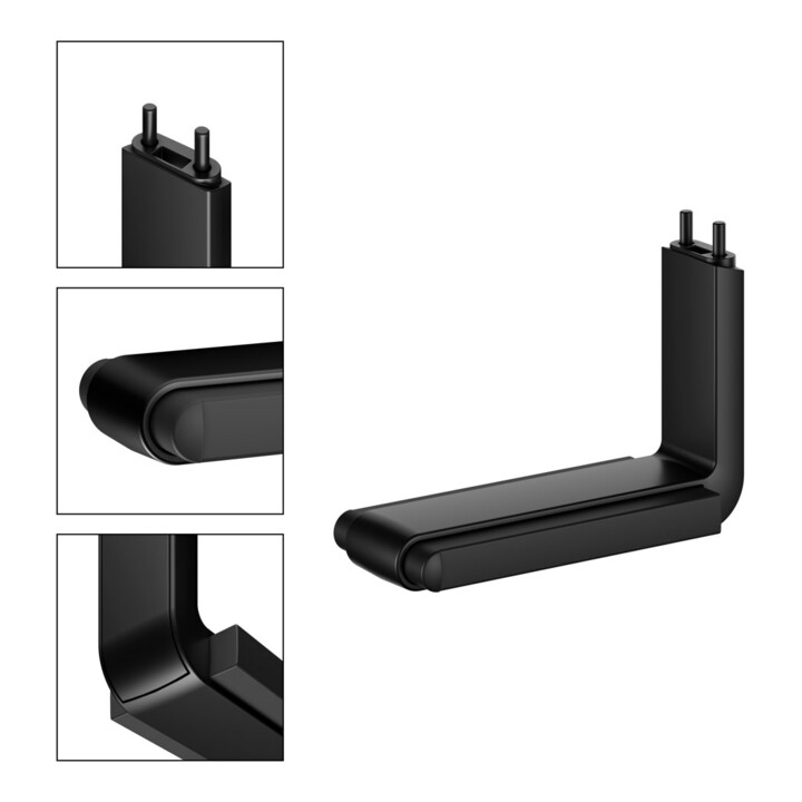Keuco Porte-papier toilette AXESS noir mat/noir