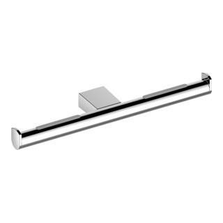 Keuco Porte-papier toilette double Plan chromé