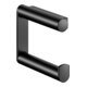 Keuco Porte-papier toilette Plan forme ouverte, version droite, noir-2