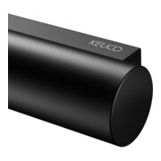 Keuco Porte-papier toilette Plan forme ouverte, version droite, noir-2