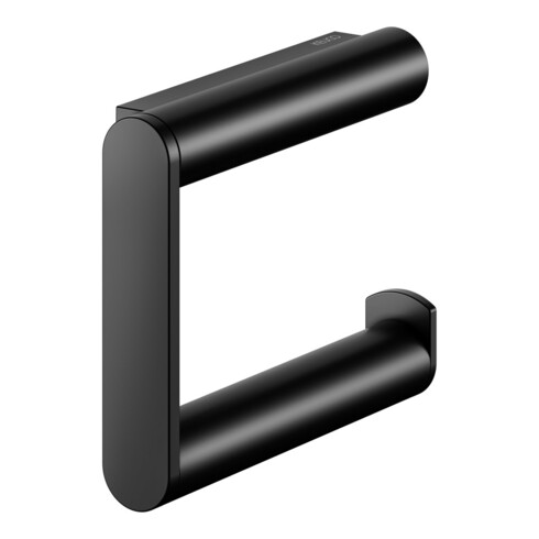 Keuco Porte-papier toilette Plan forme ouverte, version droite, noir