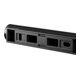 Keuco Porte-papier toilette Plan forme ouverte, version droite, noir-5