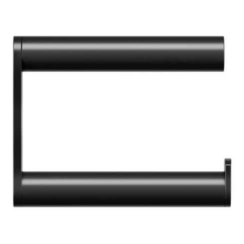 Keuco Porte-papier toilette Plan forme ouverte, version droite, noir
