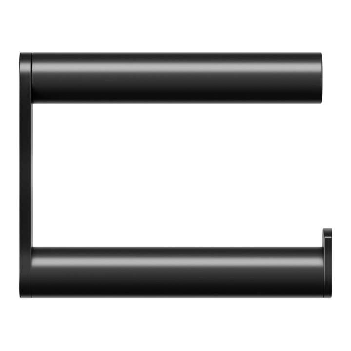 Keuco Porte-papier toilette Plan forme ouverte, version droite, noir