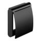 Keuco Porte-papier toilette Plan noir avec couvercle-1