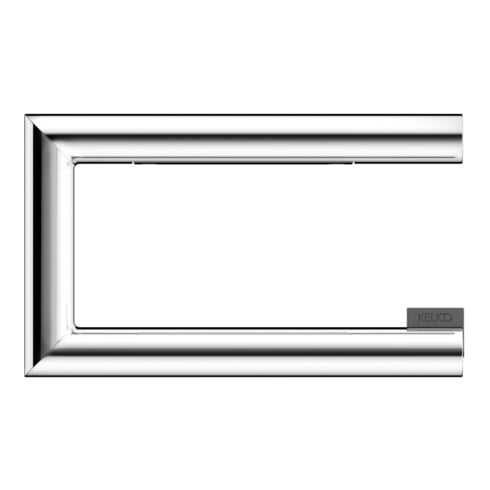 Keuco Porte-papier toilette REVA chromé, ouvert, pour rouleaux 100/120 mm
