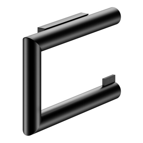 Keuco Porte-papier toilette REVA noir mat, ouvert, pour rouleaux largeur 100/120 mm