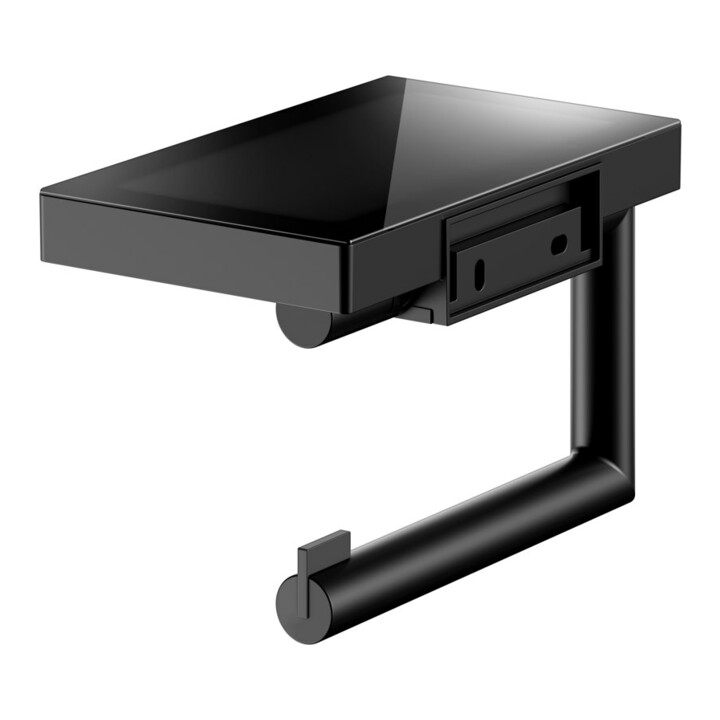 Keuco Porte-papier toilette REVA s m, m verre, ouvert, largeur rouleau 100/120 mm