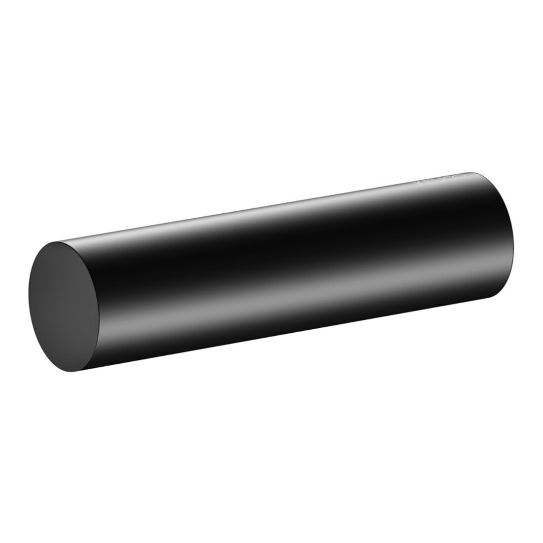 Keuco Porte-rouleaux de papier toilette REVA noir mat, pour largeur de rouleau 100/120 mm