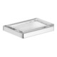 Keuco Porte-savon Edition 11 m coupelle cristal mat + support, chromé-1
