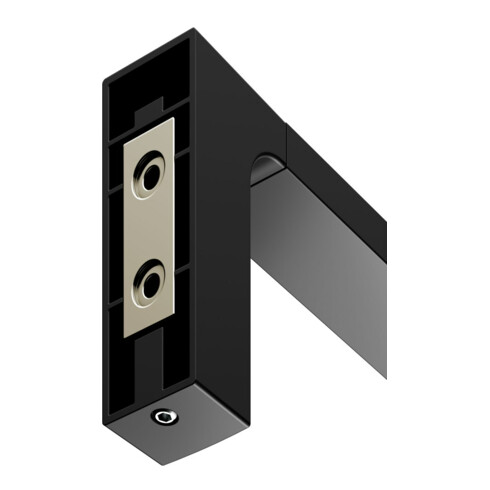 Keuco Porte-serviettes Edition 11 1 pce, fixe, 450 mm, noir mat