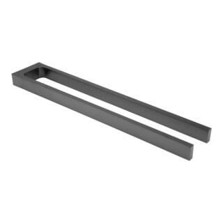 Keuco Porte-serviettes Edition 11 2 pcs, acier, 450 mm, chrome brossé SW