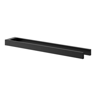 Keuco Porte-serviettes Edition 11 2 pcs, fixe, 450 mm, noir mat