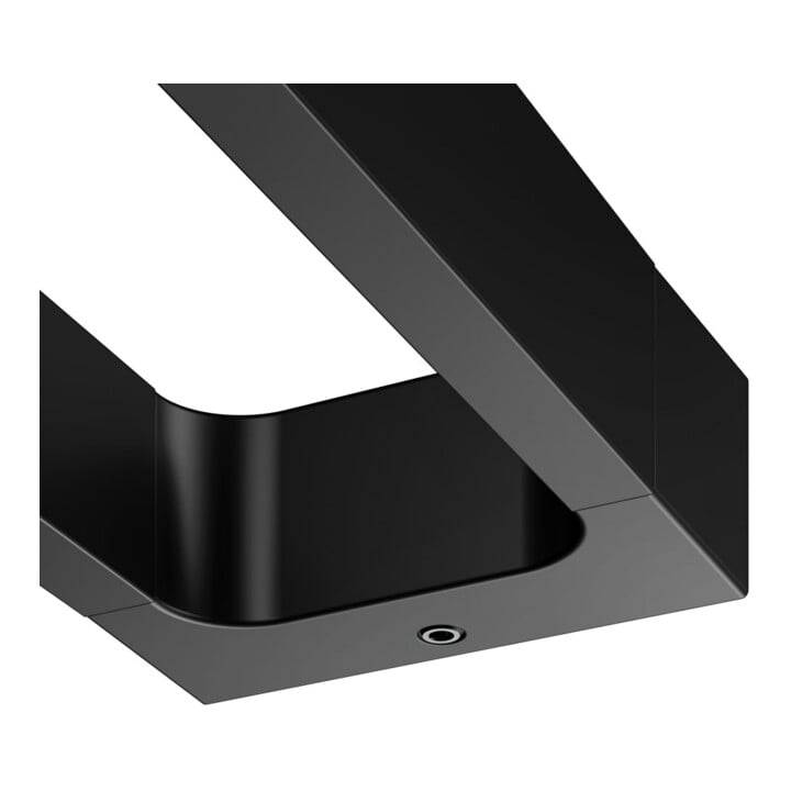 Keuco Porte-serviettes Edition 11 2 pcs, fixe, 450 mm, noir mat