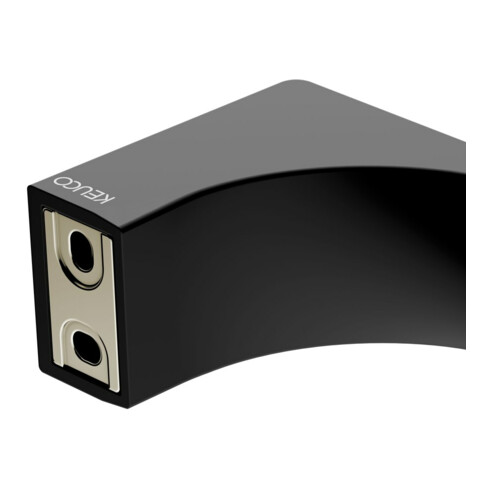 Keuco Porte-serviettes Edition 11 Largeur 622 mm, noir mat