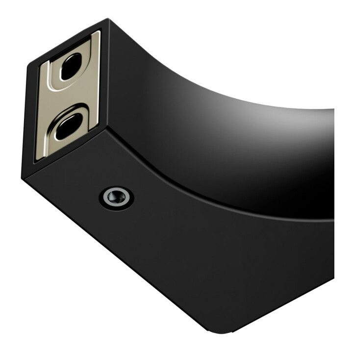 Keuco Porte-serviettes Edition 11 Largeur 822 mm, noir mat