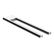 Keuco Porte-serviettes Edition 400 2 pcs, acier, 340 mm, chrome brossé SW