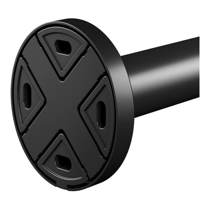 Keuco Porte-serviettes Plan 1 pce, 340 mm, fixe, noir