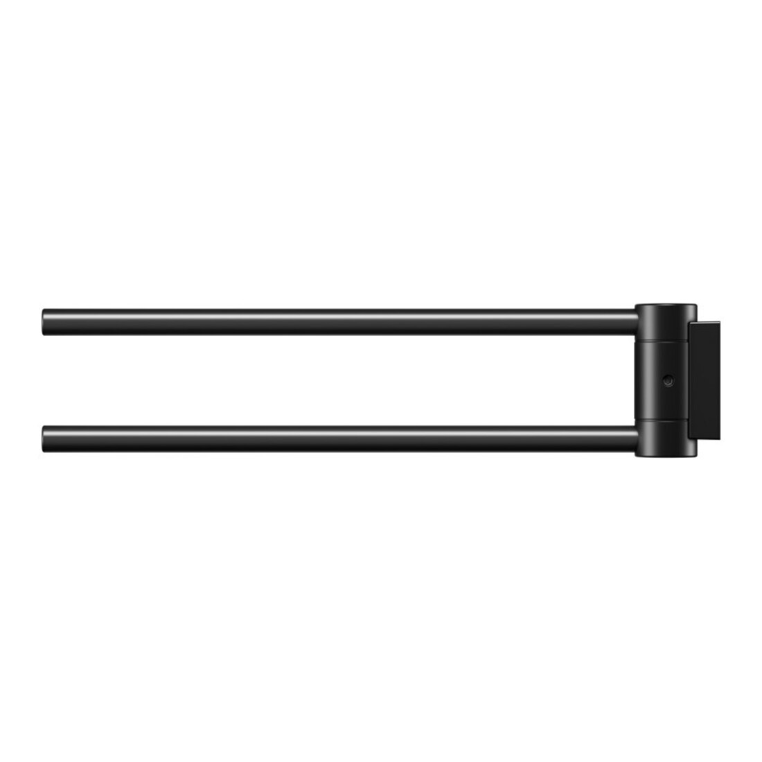 Keuco Porte-serviettes Plan 2 pcs, 300 mm, pivotant, noir