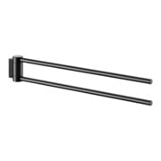 Keuco Porte-serviettes Plan 2 pcs, 438 mm, pivotant, noir-2