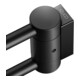 Keuco Porte-serviettes Plan 2 pcs, 438 mm, pivotant, noir-2