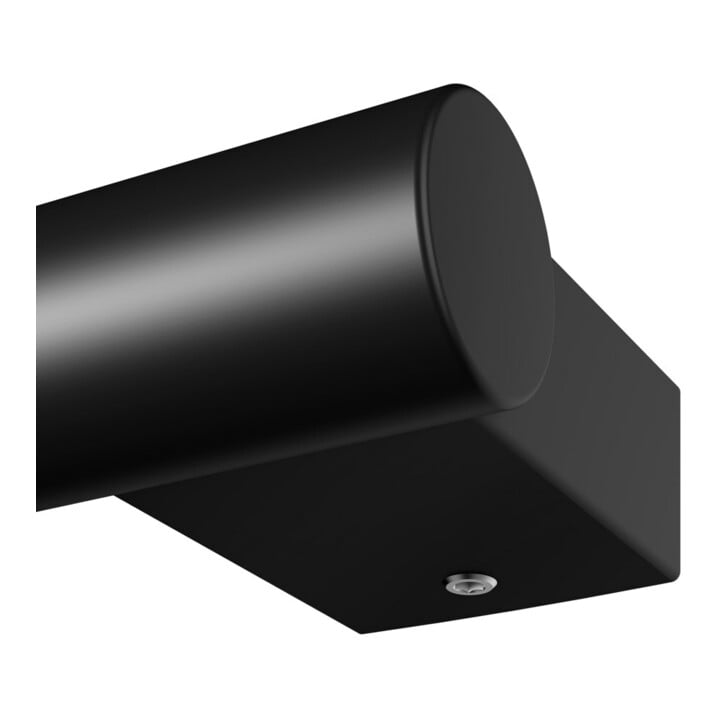 Keuco Porte-serviettes Plan largeur 851 mm, noir mat
