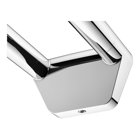 Keuco Porte-serviettes REVA Ext. 450 mm, 2 pcs, fixe, chromé