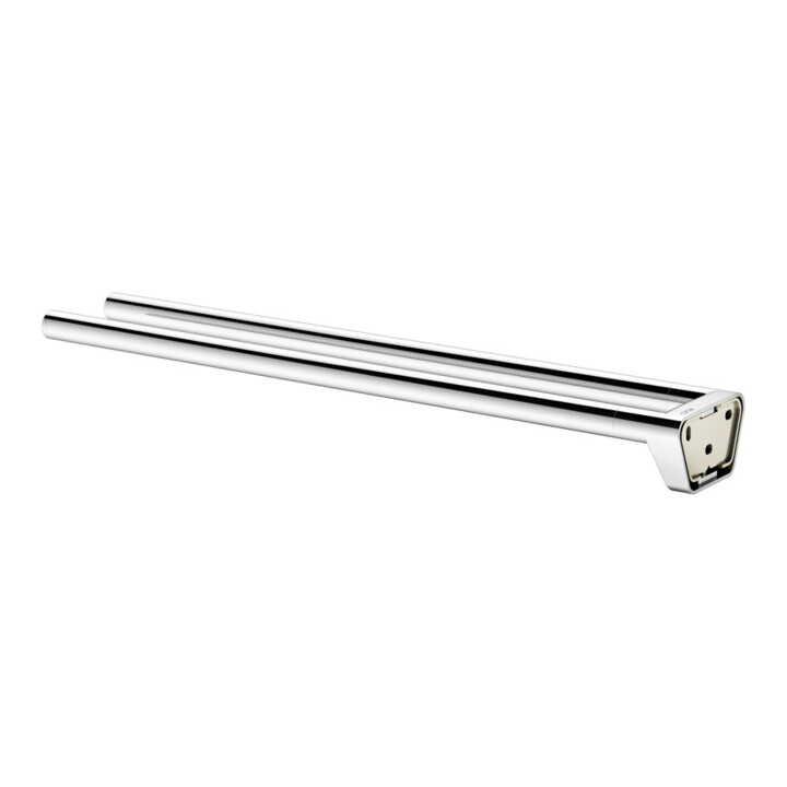 Keuco Porte-serviettes REVA Ext. 450 mm, 2 pcs, fixe, chromé