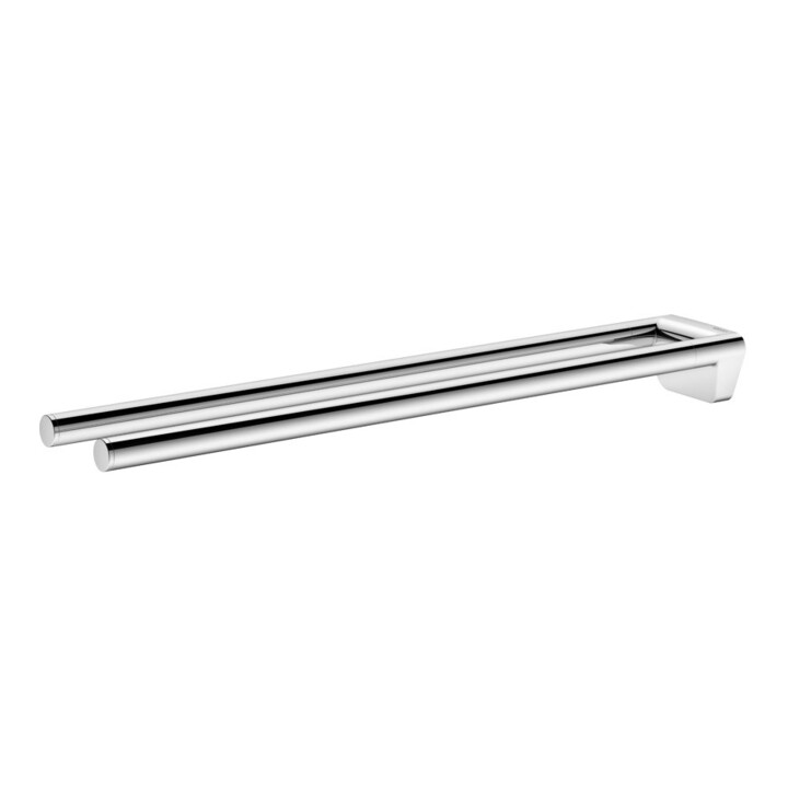 Keuco Porte-serviettes REVA Ext. 450 mm, 2 pcs, fixe, chromé
