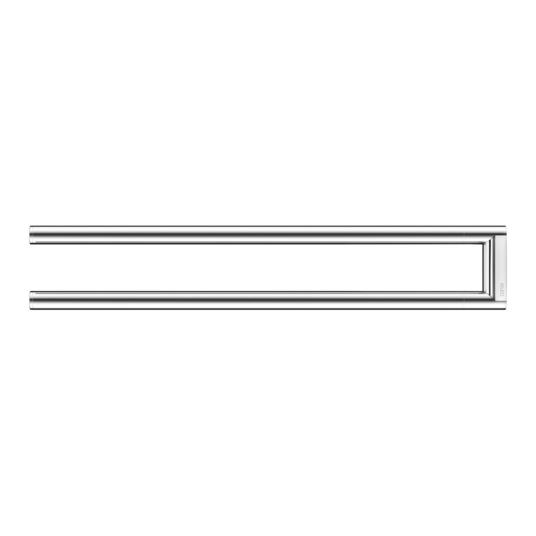 Keuco Porte-serviettes REVA Ext. 450 mm, 2 pcs, fixe, chromé
