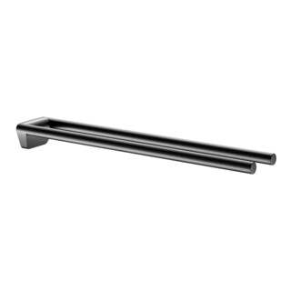 Keuco Porte-serviettes REVA Ext. 450 mm, 2 pcs, fixe, noir mat