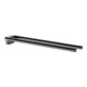 Keuco Porte-serviettes REVA Ext. 450 mm, 2 pcs, fixe, noir mat-1