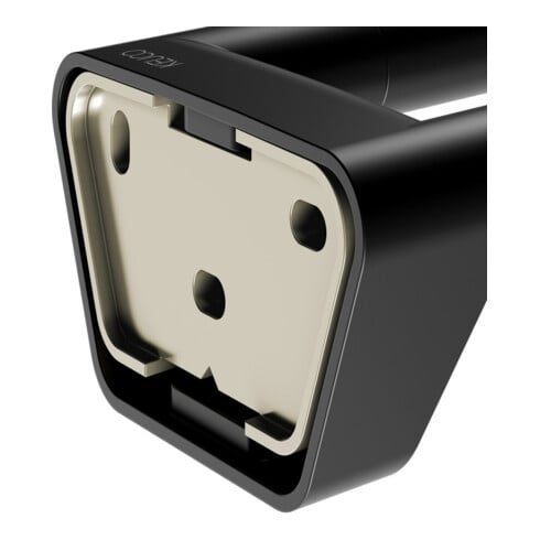 Keuco Porte-serviettes REVA Ext. 450 mm, 2 pcs, fixe, noir mat