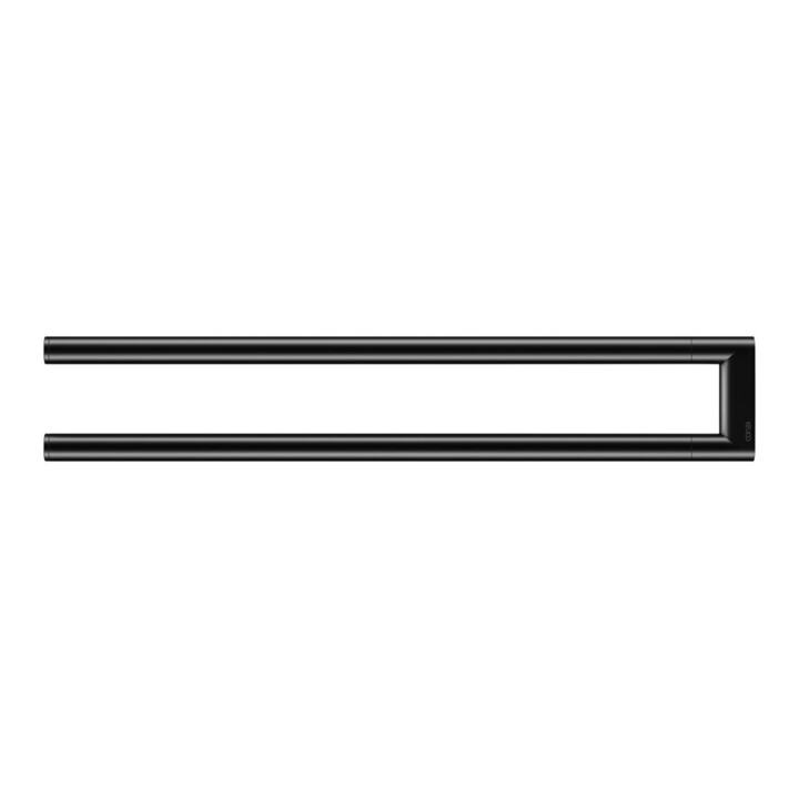 Keuco Porte-serviettes REVA Ext. 450 mm, 2 pcs, fixe, noir mat