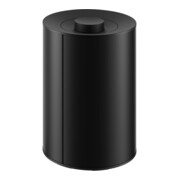 Keuco Poubelle Plan 5 l, avec couvercle plastique gris-noir mat-2
